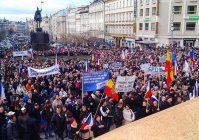 В Праге прошла демонстрация против принятия беженцев в Чехии