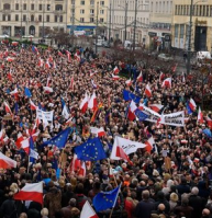 В Польше прошли массовые антиправительственные протесты