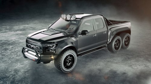 Трехосный пикап Ford F-150 Raptor Hennessey Velociraptor 6x6